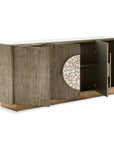 Moon Shadow Four-Door Credenza - Maison Vogue