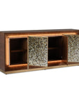 Macallan Four-Door Lighted Credenza