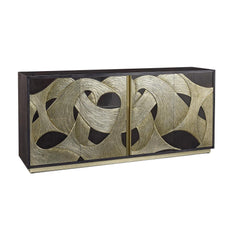 Interlace Four-Door Credenza