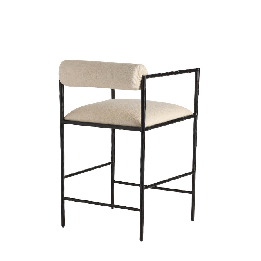 Barbana Counter Stool Oxford White