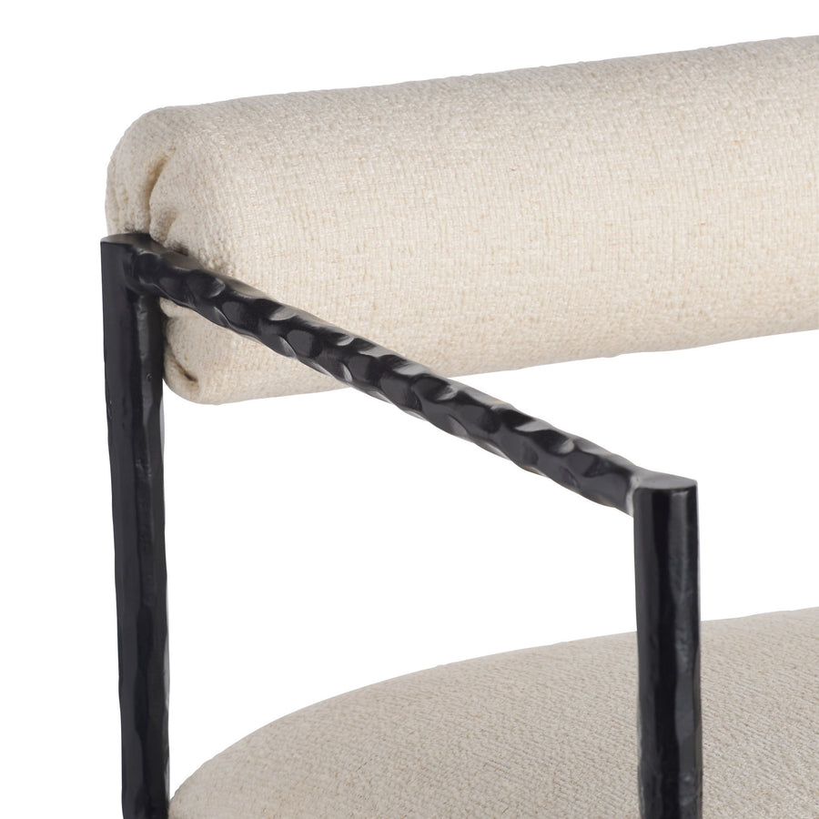 Barbana Counter Stool Oxford White