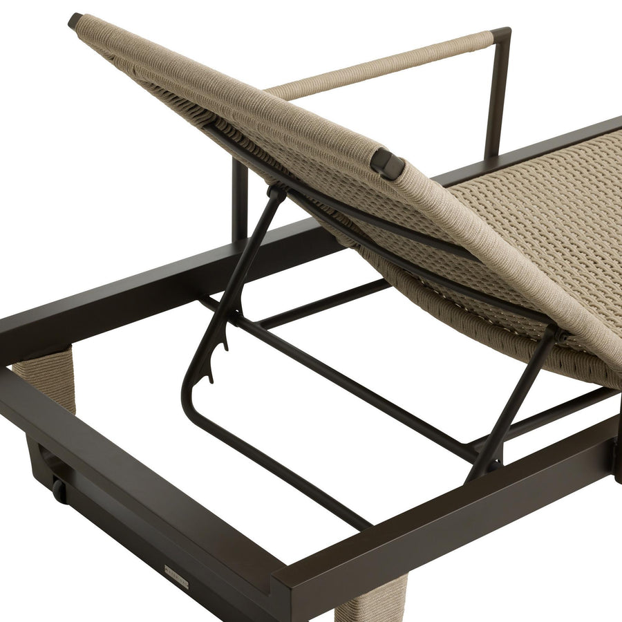 Daytona Outdoor Chaise, Armed