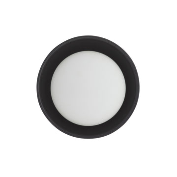 Glaze Small Sconce - Matte Black Ceramic