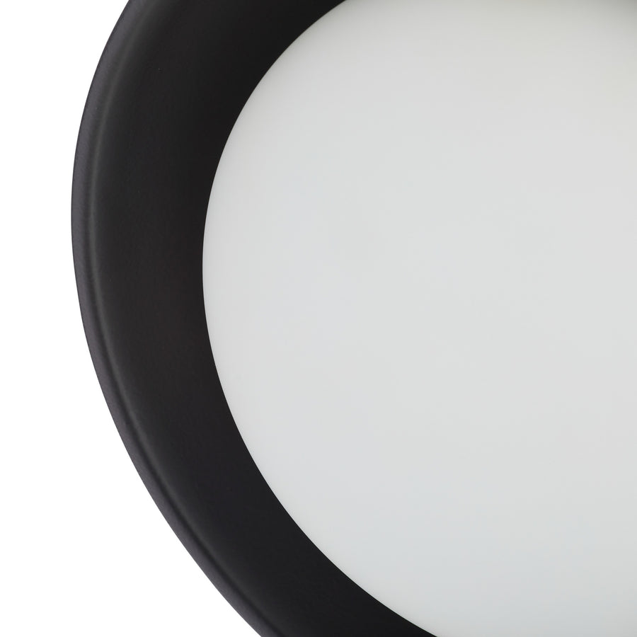 Glaze Small Sconce - Matte Black Ceramic