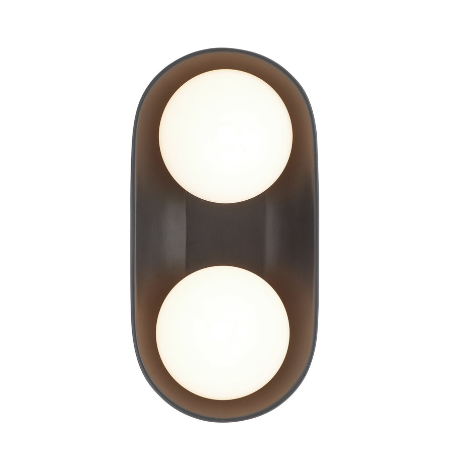 Glaze Large Sconce - Black