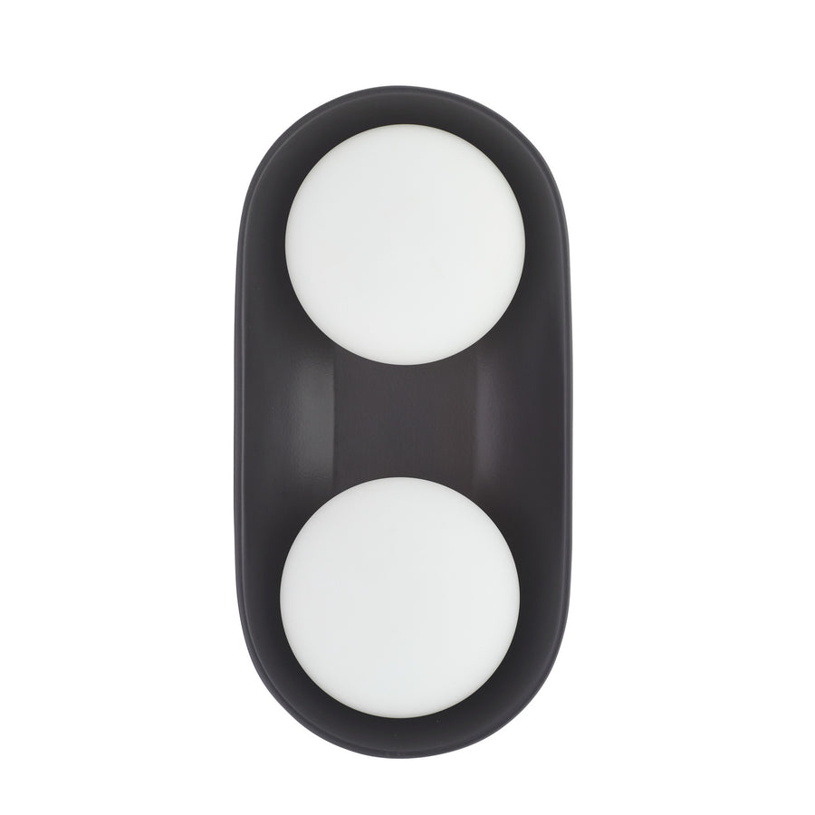 Glaze Large Sconce - Black