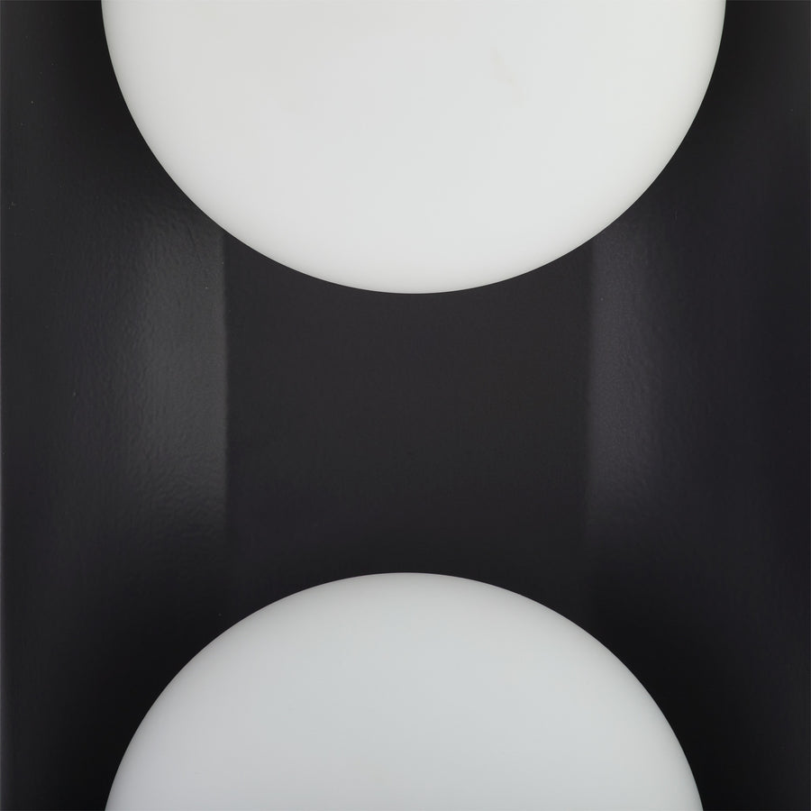 Glaze Large Sconce - Black