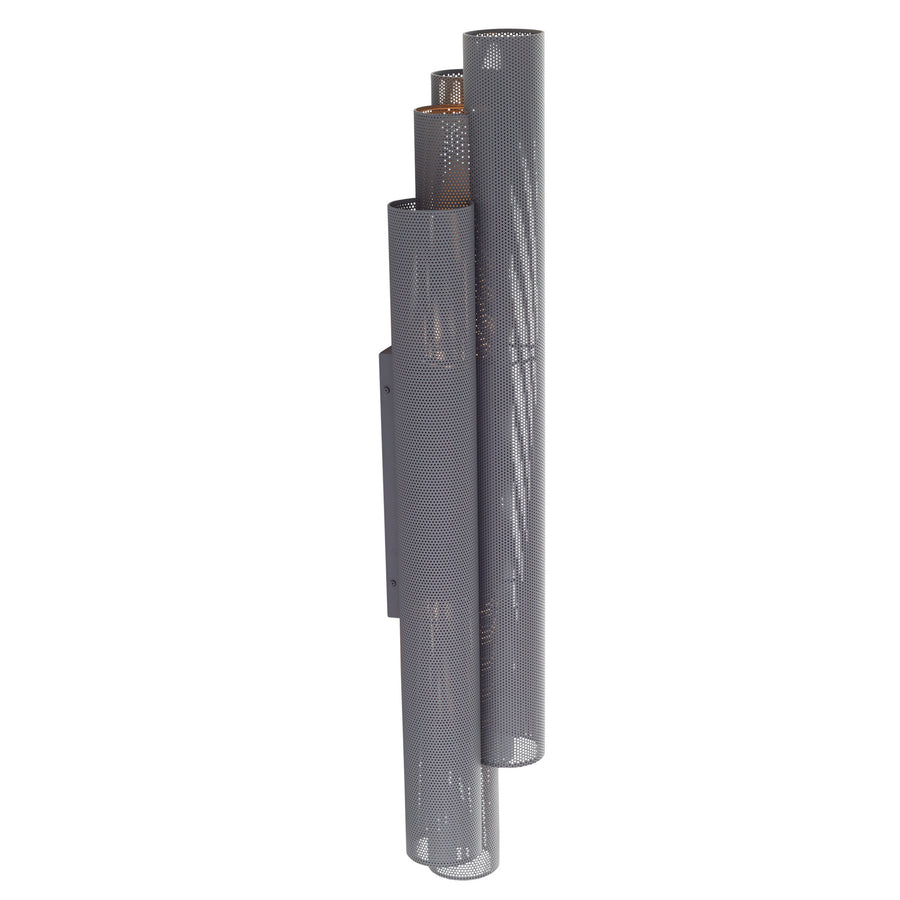 Punch Oversized Outdoor Sconce-Marine Grade Aged Graphite
