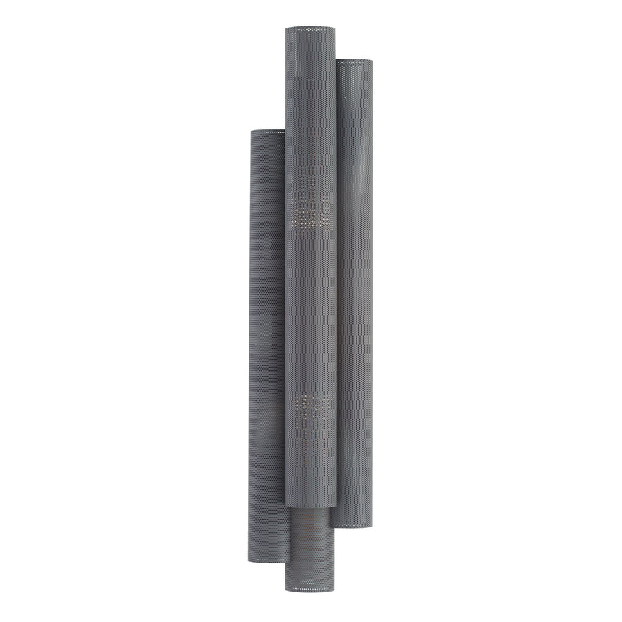 Punch Oversized Outdoor Sconce-Marine Grade Aged Graphite