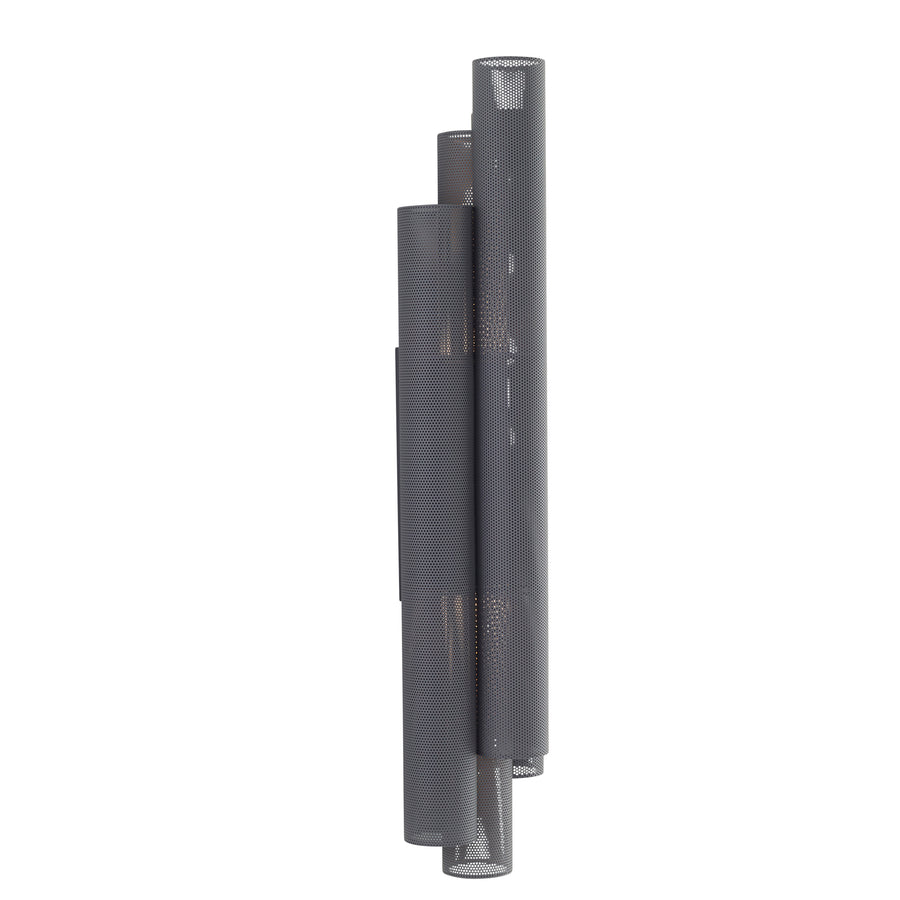 Punch Oversized Outdoor Sconce-Marine Grade Aged Graphite