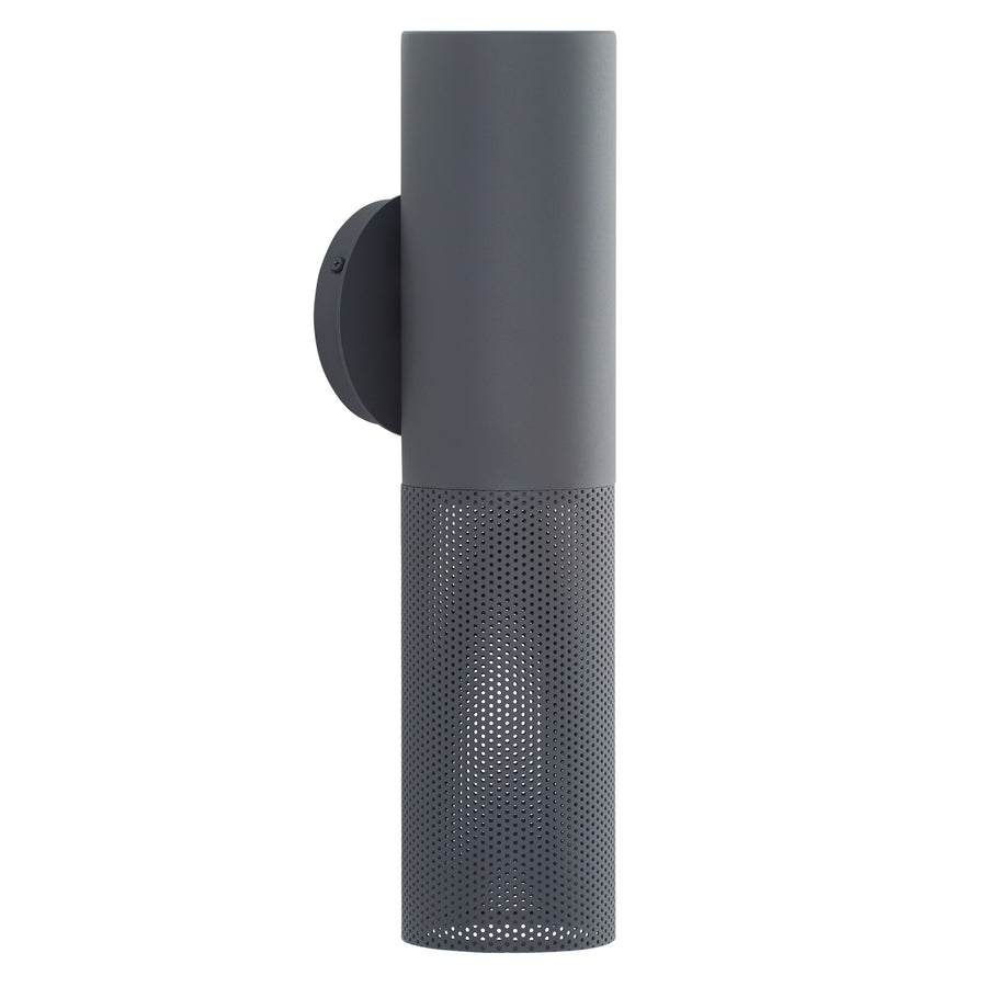 Punch Small Outdoor Sconce-Marine Grade Aged Graphite