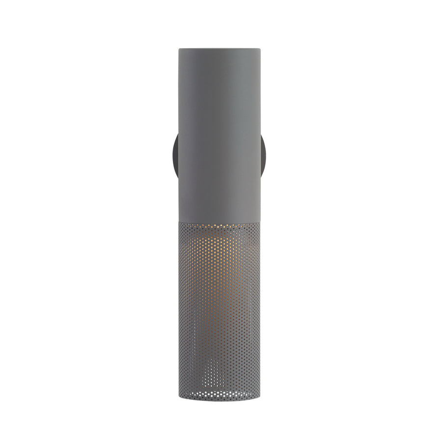 Punch Small Outdoor Sconce-Marine Grade Aged Graphite