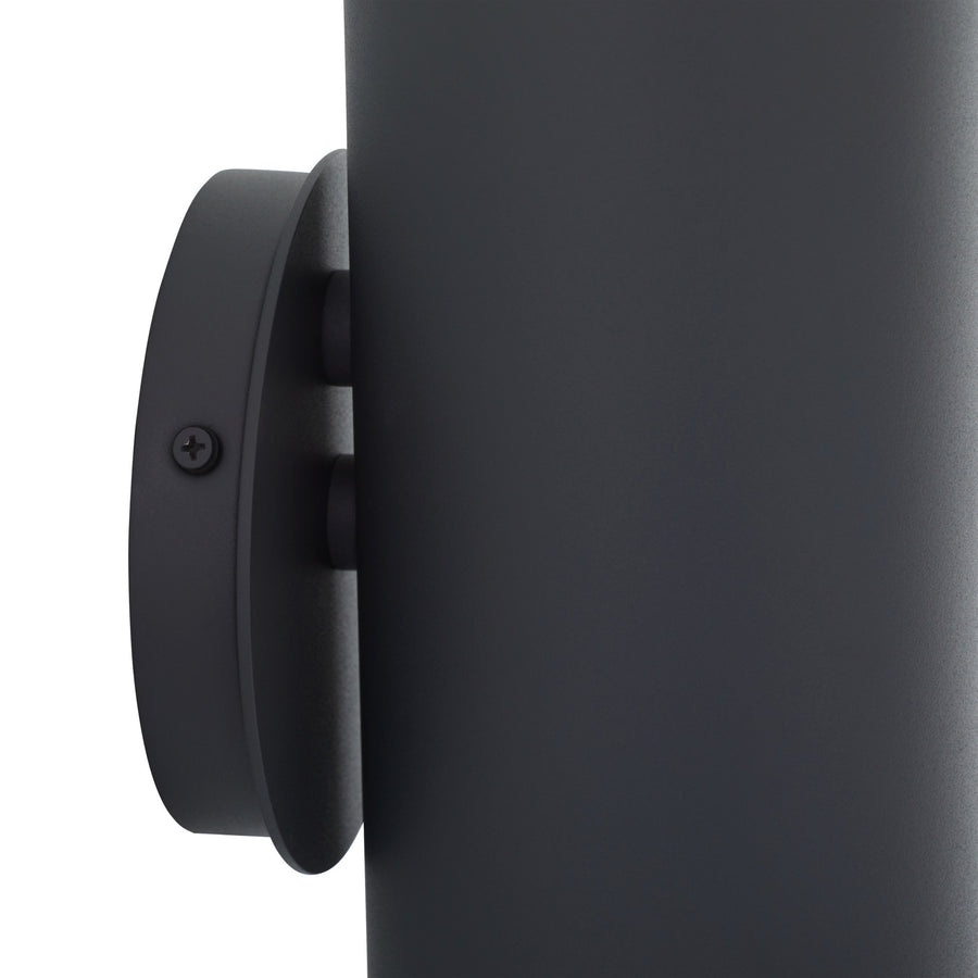 Punch Small Outdoor Sconce-Marine Grade Aged Graphite
