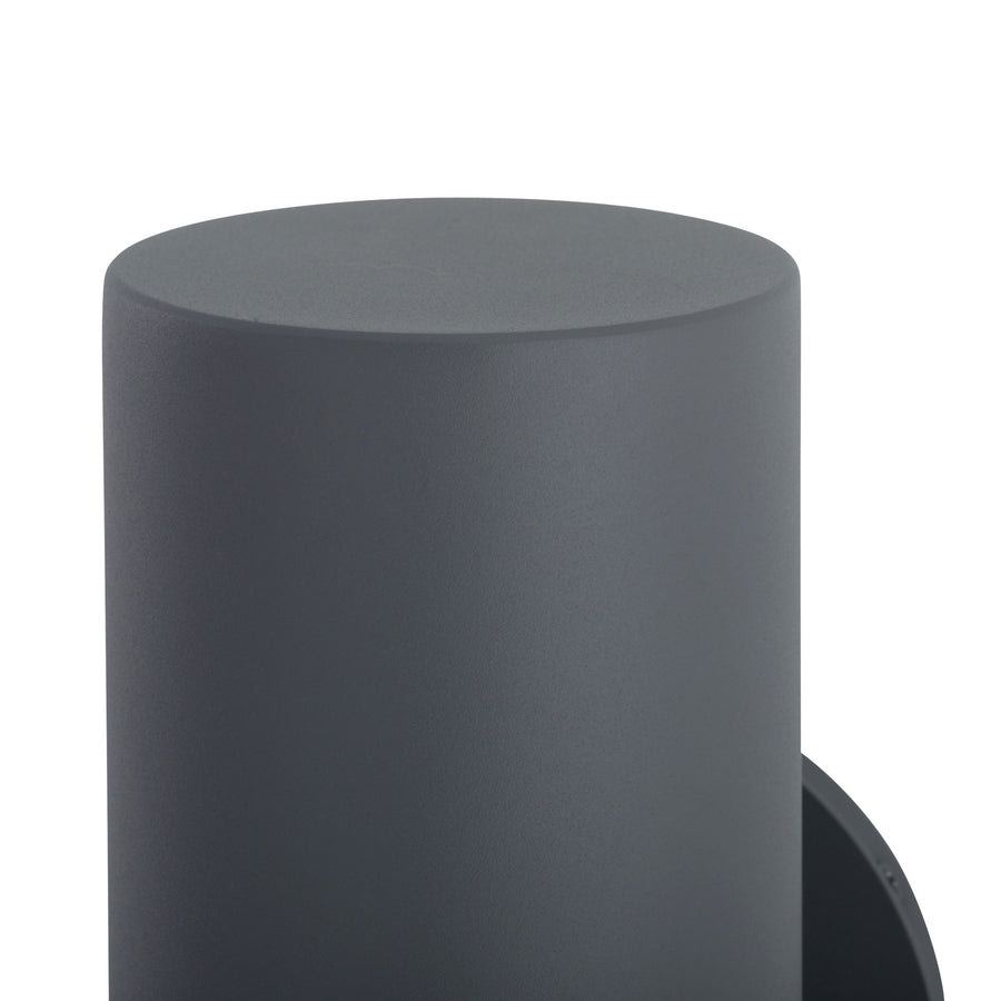 Punch Small Outdoor Sconce-Marine Grade Aged Graphite