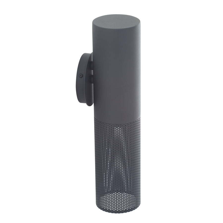 Punch Small Outdoor Sconce-Marine Grade Aged Graphite