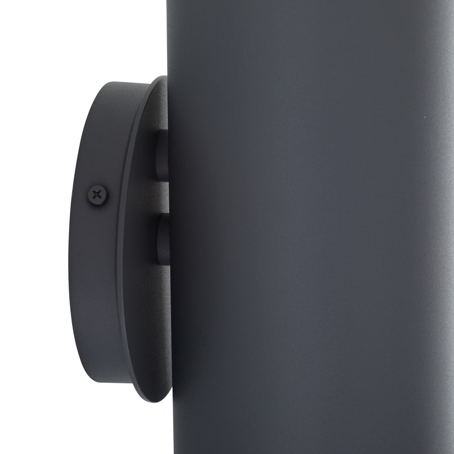 Punch Large Outdoor Sconce-Marine Grade Aged Graphite