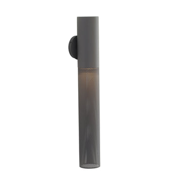 Punch Large Outdoor Sconce-Marine Grade Aged Graphite