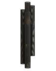 Punch Oversized Outdoor Sconce-Marine Grade Matte Black