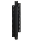 Punch Oversized Outdoor Sconce-Marine Grade Matte Black