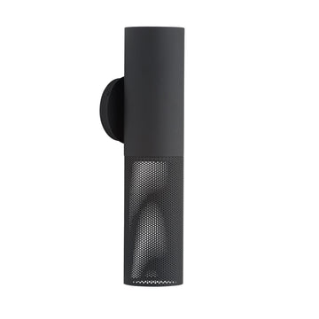 Punch Small Outdoor Sconce-Marine Grade Matte Black