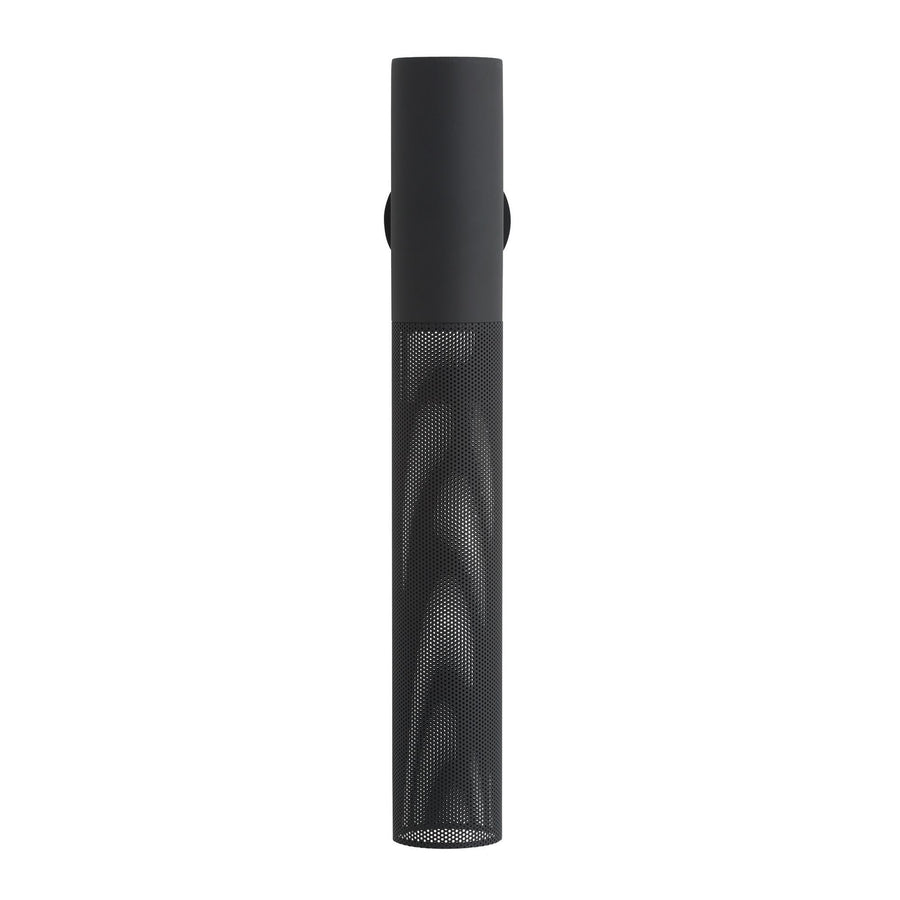 Punch Large Outdoor Sconce-Marine Grade Matte Black