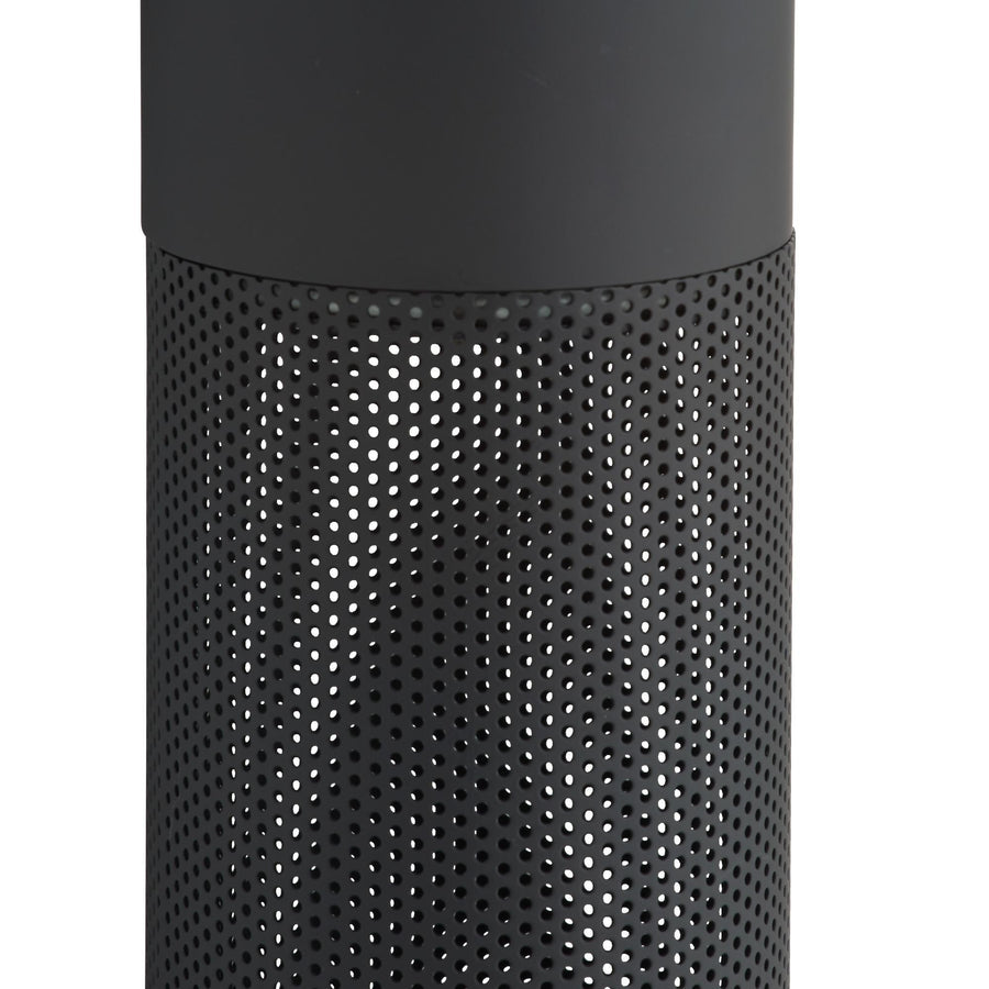 Punch Large Outdoor Sconce-Marine Grade Matte Black