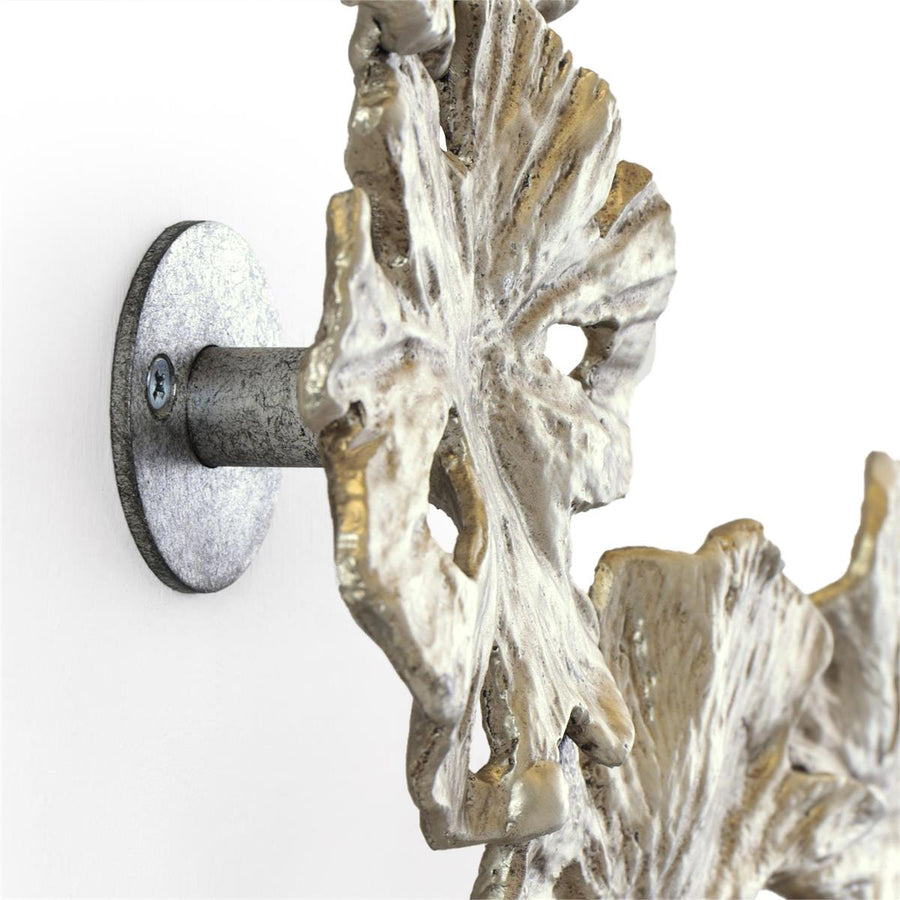 Petal Cluster Wall Art, Set of 3 Nickel
