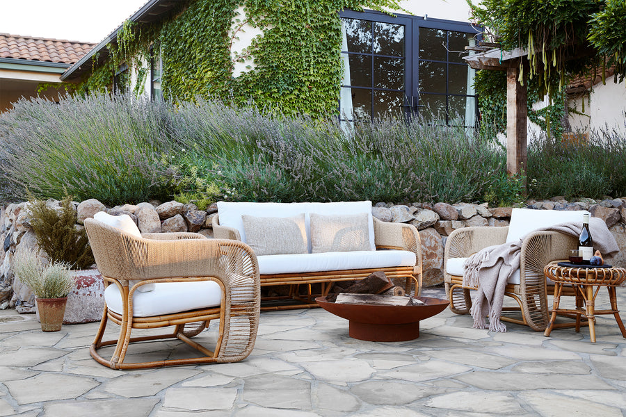 Glen Ellen Settee-Natural