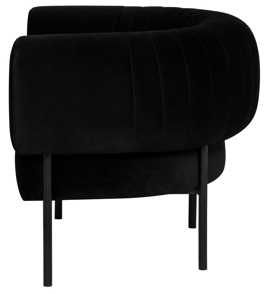 Reina Occasional Chair-Black - Maison Vogue