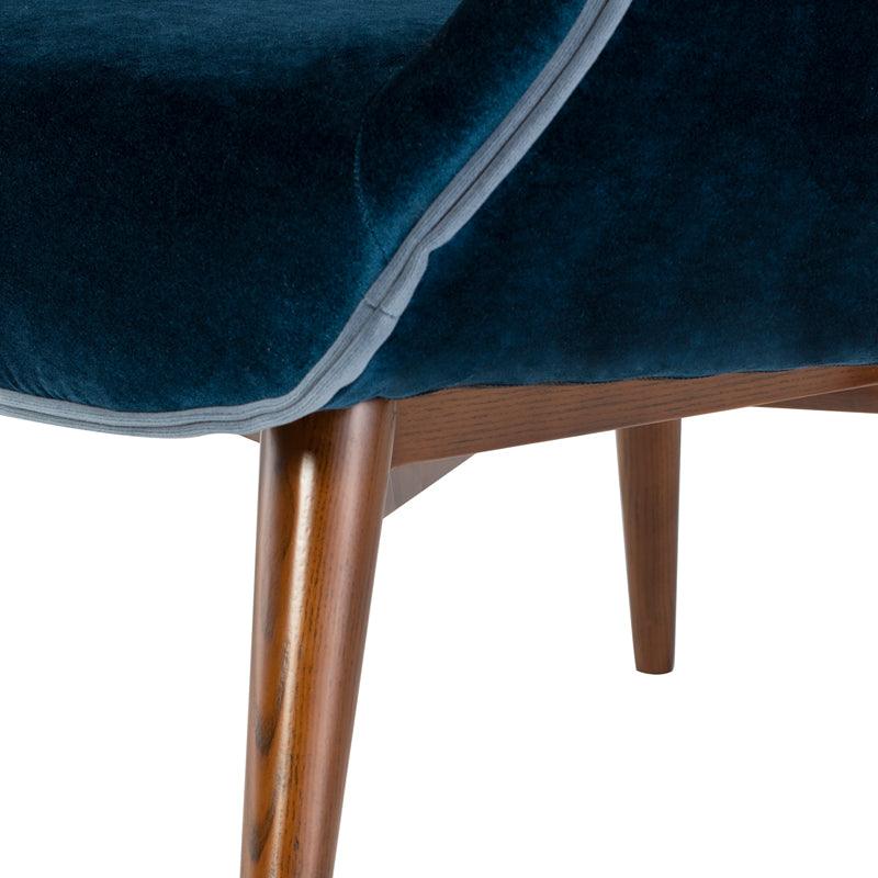 Gretchen Occasional Chair-Midnight Blue - Maison Vogue