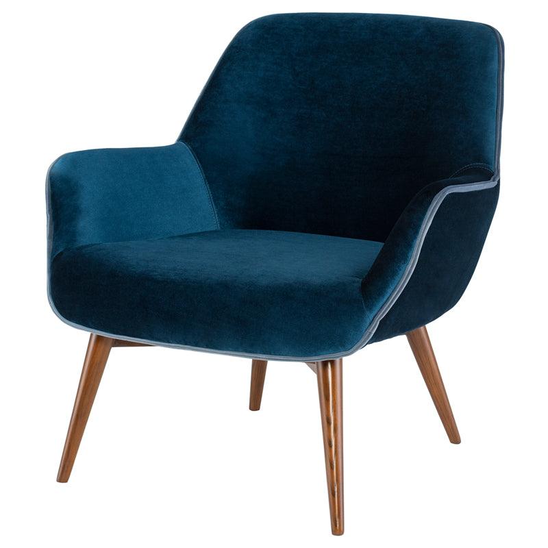 Gretchen Occasional Chair-Midnight Blue - Maison Vogue