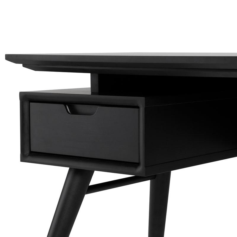 Carel Desk-Black - Maison Vogue