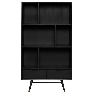 Baas Bookcase-Black-Large - Maison Vogue