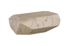 Prism Coffee Table, Oat Finish