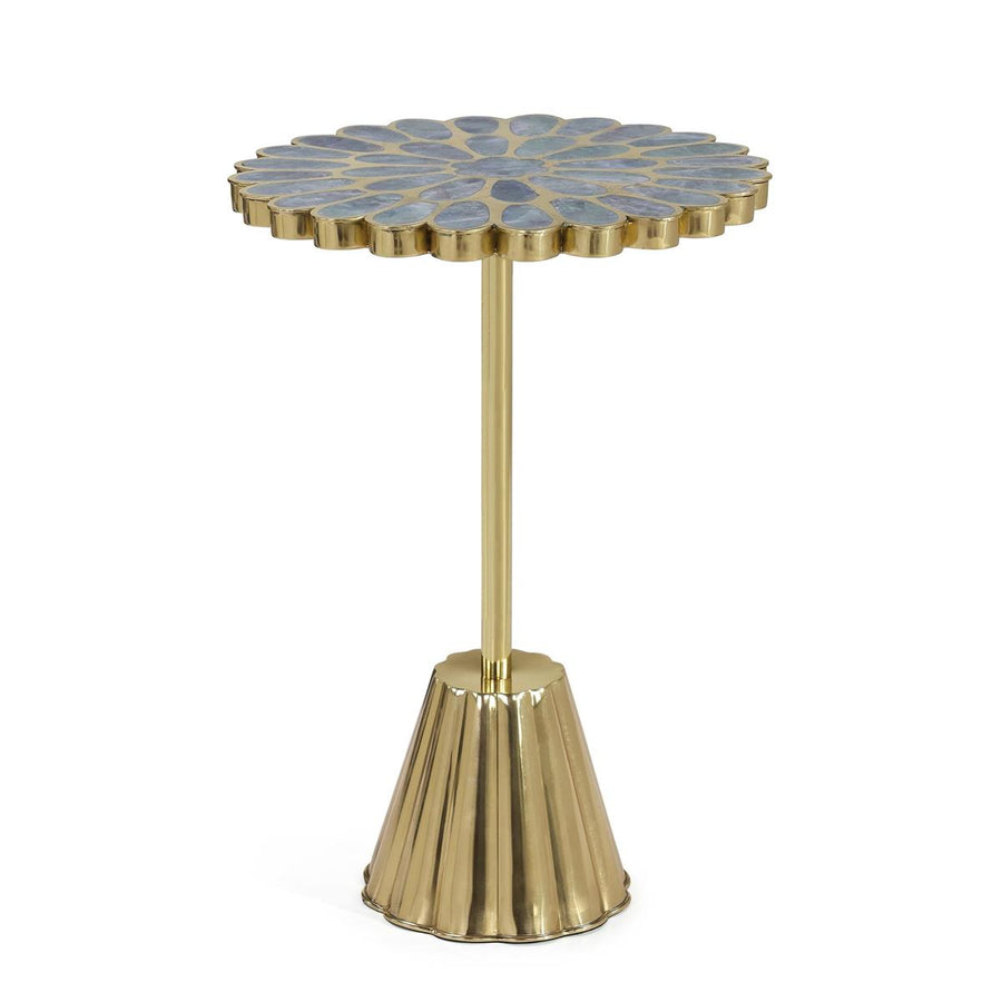 Peony Accent Table, Light Green