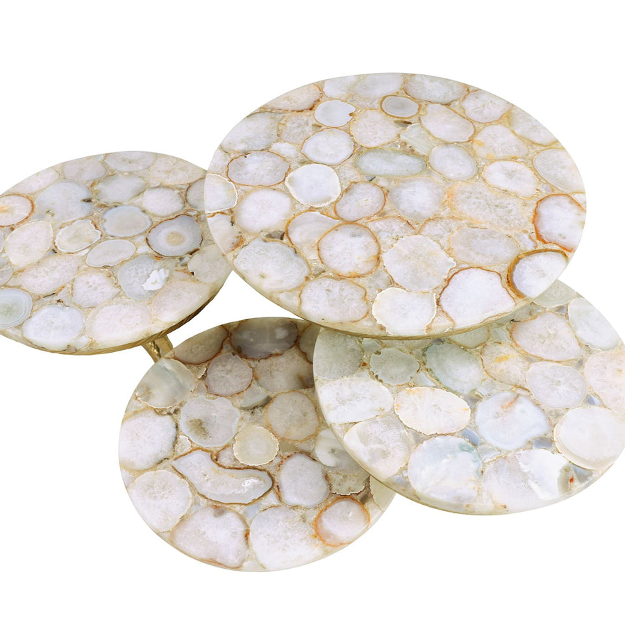 Stone Canopy Side Table