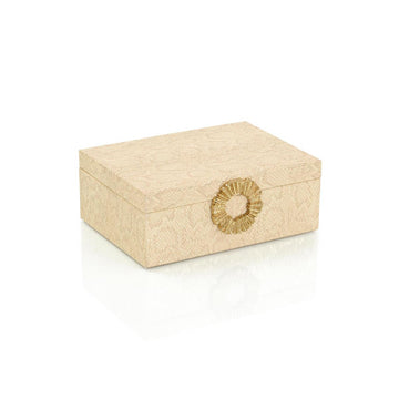 Dazzle Vegan Snakeskin Box Large