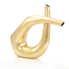 Gold Tordre Vase - Maison Vogue