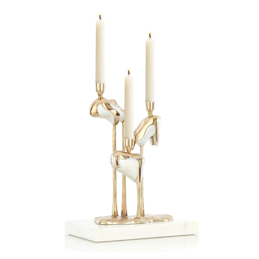 Molten Cascade Candleholders