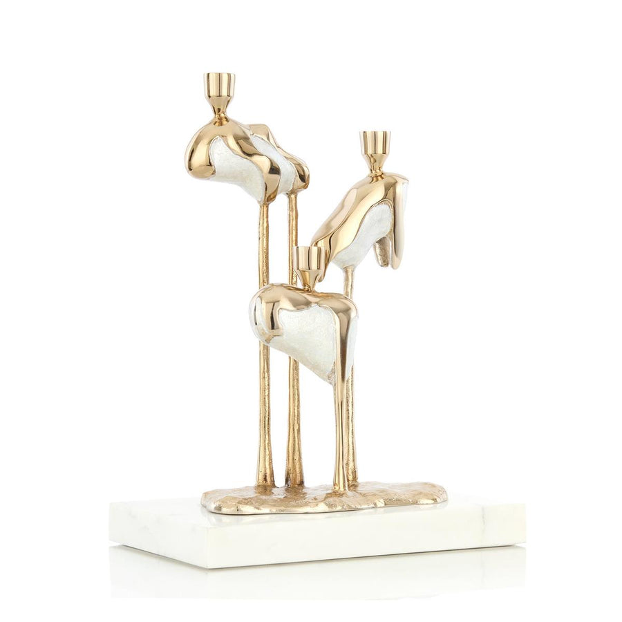 Molten Cascade Candleholders