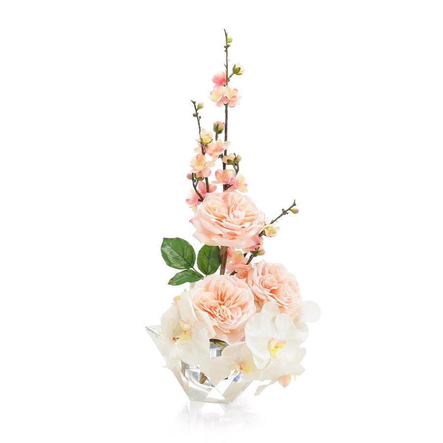 Pink Rose Blossoms