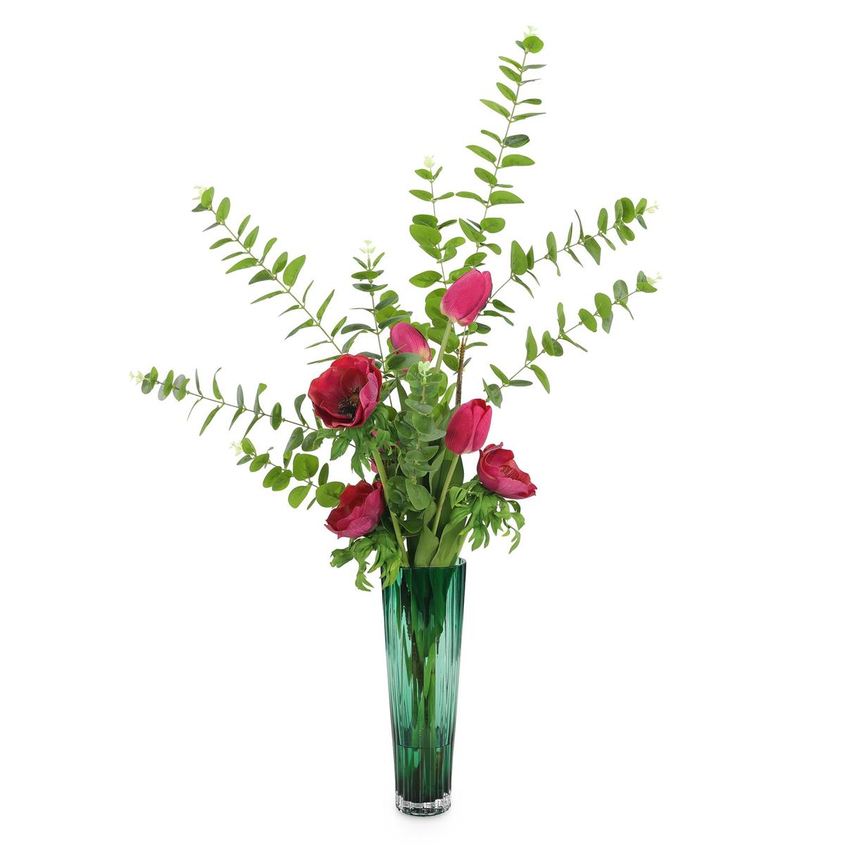 Majestic Tulips and Anemones