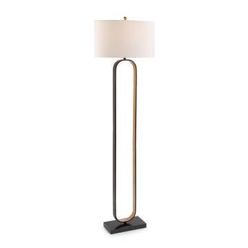 Oblong Floor Lamp - Maison Vogue