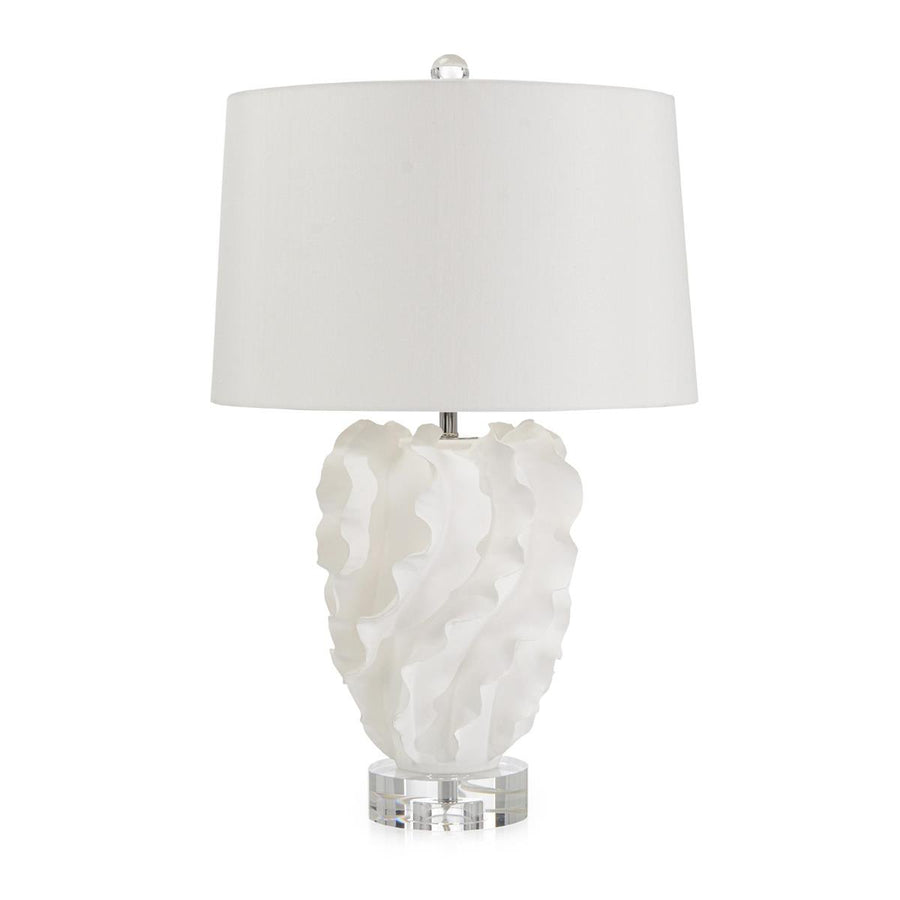 Balza Table Lamp, White