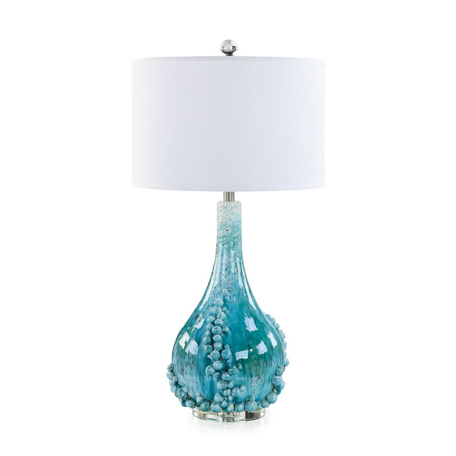 Bubbling Blue Table Lamp