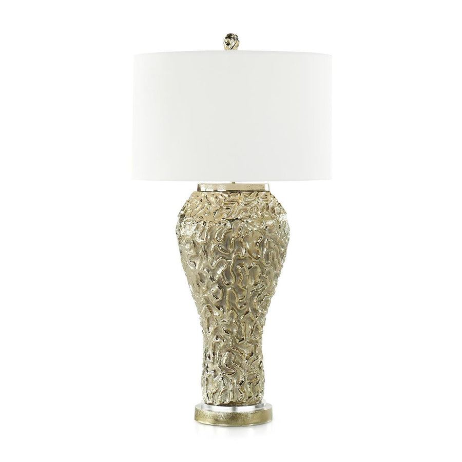 Champagne Swirls Table Lamp