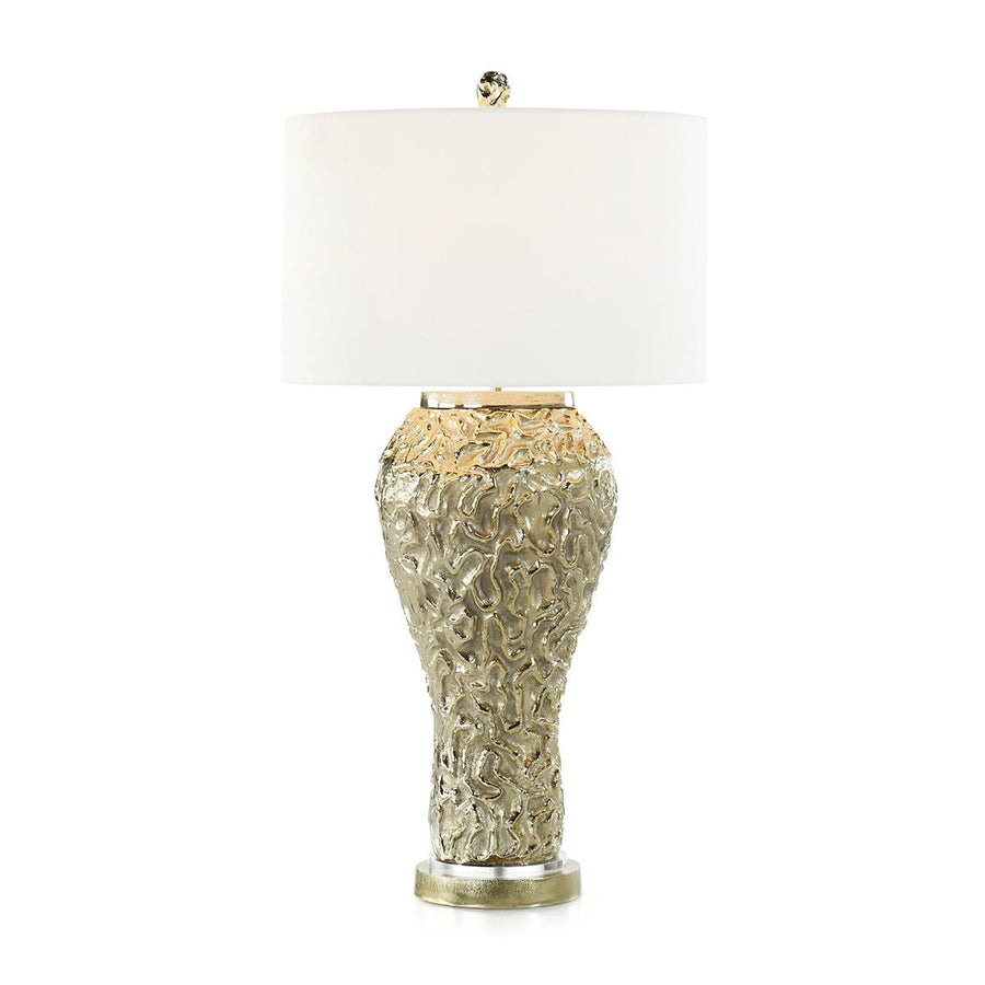 Champagne Swirls Table Lamp