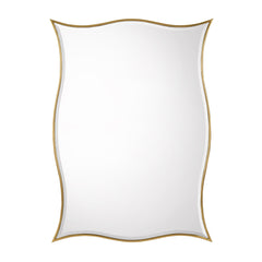 Gold Nami Mirror - Maison Vogue