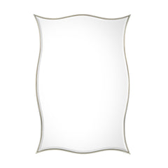Silver Nami Mirror - Maison Vogue