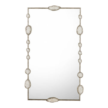 Abbellire Mirror, Silver